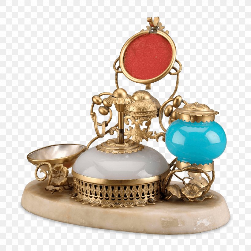 Brass Opaline Glass Inkwell Silver, PNG, 1750x1750px, Brass, Bell, Bronze, Decorative Arts, Desk Download Free