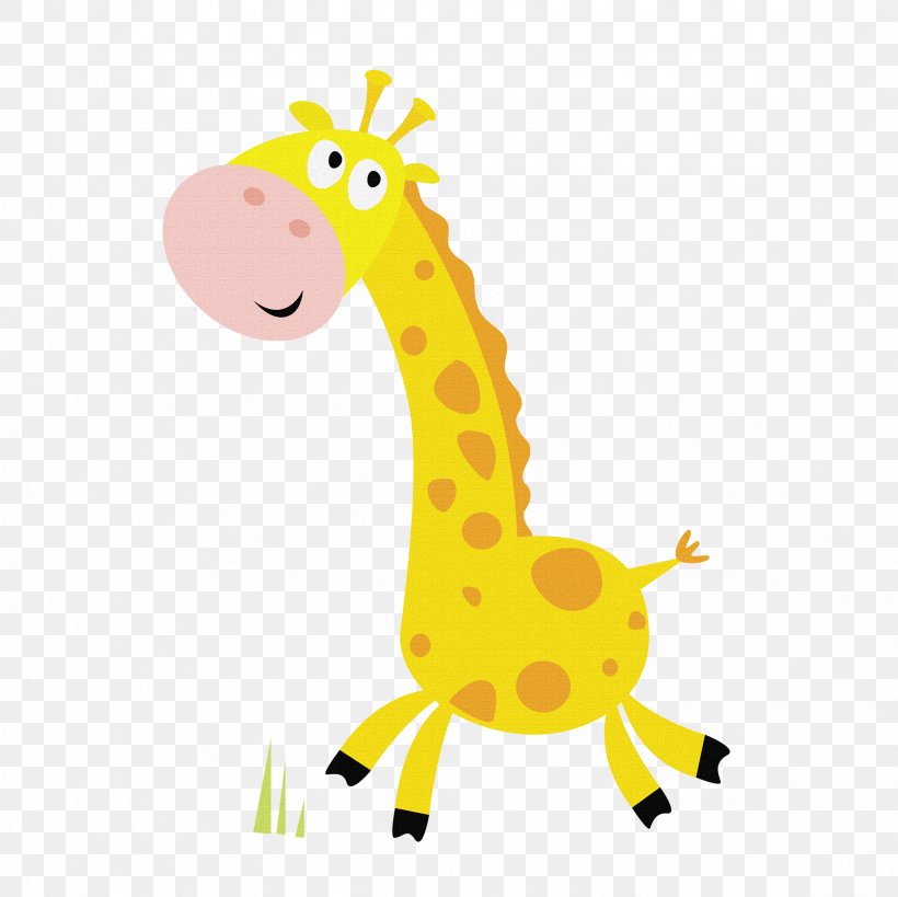 Giraffe Cartoon Royalty-free Illustration, PNG, 2362x2362px, Giraffe, Animal Figure, Cartoon, Drawing, Fauna Download Free