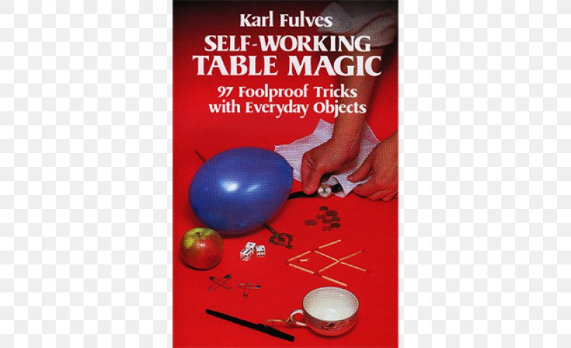 Self-Working Table Magic Book Advertising Product, PNG, 500x500px, Book, Advertising, Ball, Magic, Text Download Free