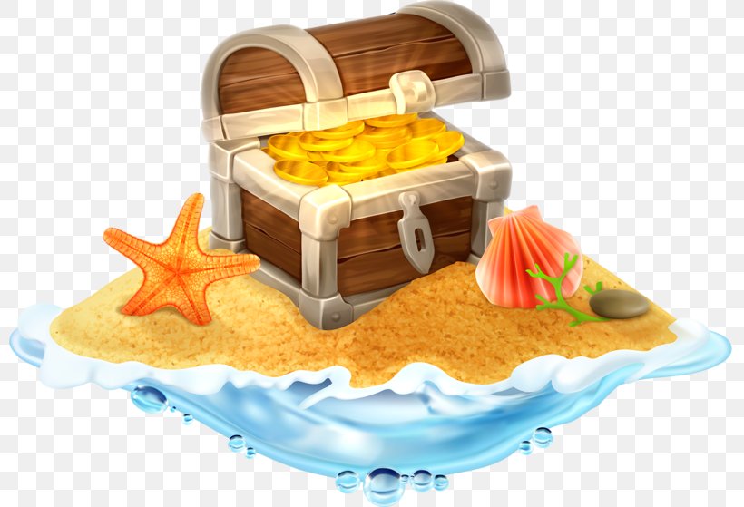 Treasure Island Buried Treasure Illustration, PNG, 800x559px, Treasure, Buried Treasure, Cuisine, Dessert, Dish Download Free