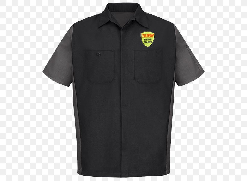 T-shirt Polo Shirt Clothing Uniform, PNG, 600x600px, Tshirt, Active Shirt, Black, Brand, Button Download Free