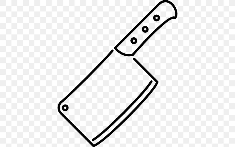 Knife Cleaver Tool Kitchen Knives Chef, PNG, 512x512px, Knife, Area, Auto Part, Biltong, Black And White Download Free