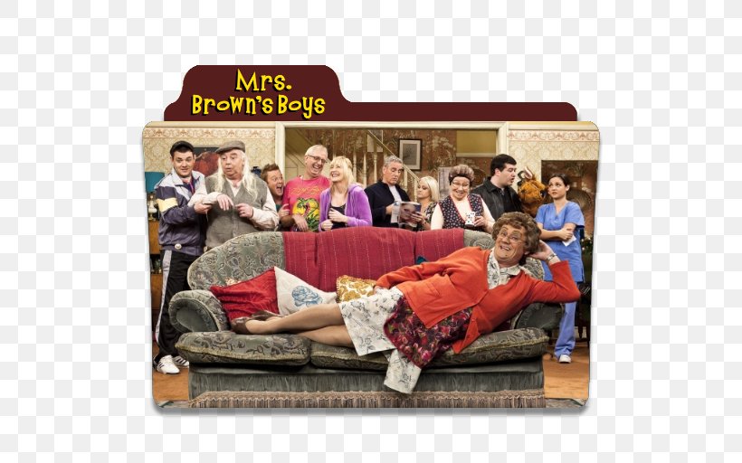 Mrs Brown Ireland Television Show Television Comedy Sitcom, PNG, 512x512px, Mrs Brown, Ben Elton, Community, Father Ted, Graham Linehan Download Free