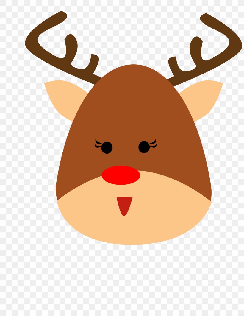 Reindeer Santa Claus Christmas Horn, PNG, 2550x3300px, Reindeer, Animal, Antler, Cartoon, Christmas Download Free