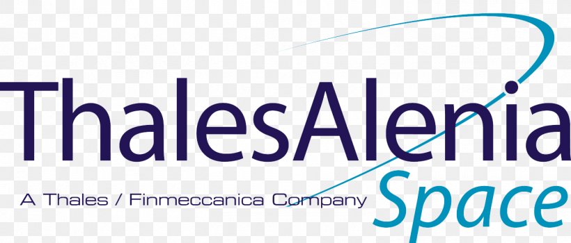 Thales Alenia Space Italia Thales Group Satellite Joint Venture, PNG, 1405x601px, Thales Alenia Space, Alcatel Alenia Space, Area, Blue, Brand Download Free