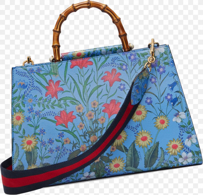 Tote Bag Water Lily Gucci Leather, PNG, 878x843px, Tote Bag, Aquatic Plants, Azure, Bag, Blue Download Free