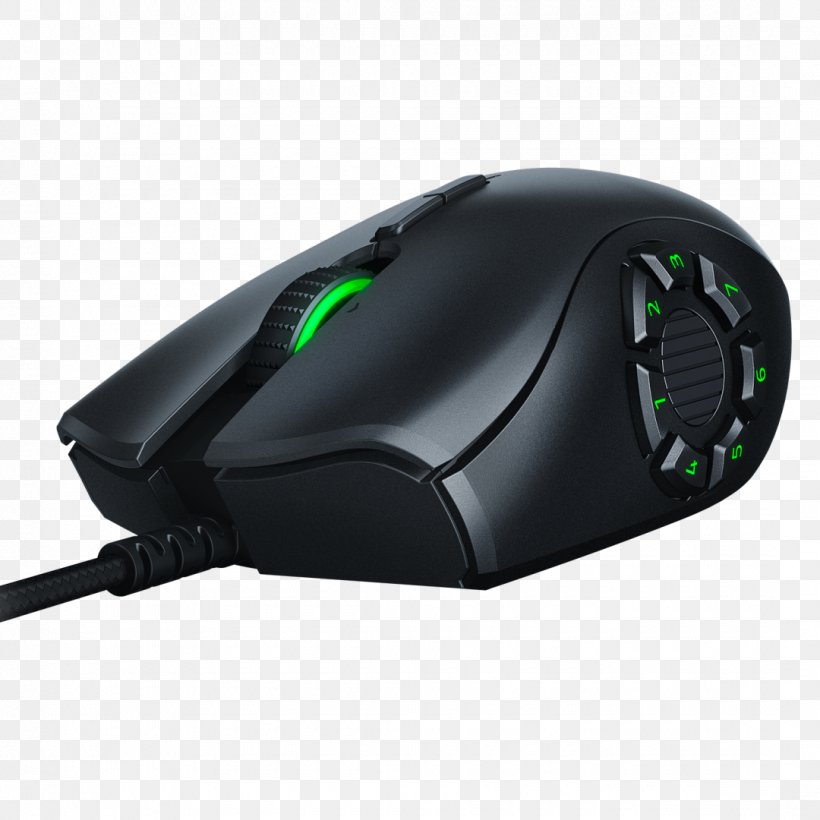 Computer Mouse USB Gaming Mouse Optical Razer Naga Trinity Backlit Razer Inc. Dots Per Inch, PNG, 1080x1080px, Computer Mouse, Computer Component, Dots Per Inch, Electrical Switches, Electronic Device Download Free