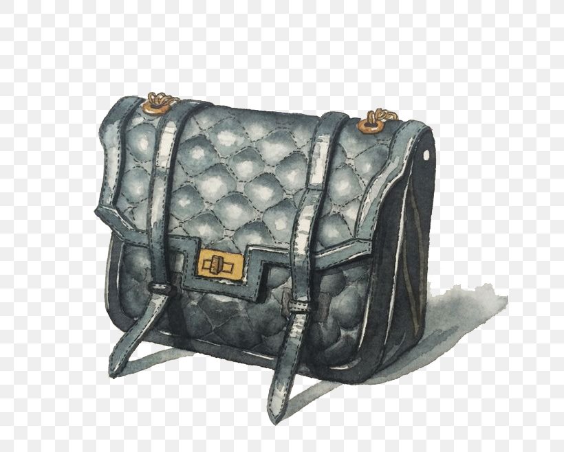 Handbag Watercolor Painting, PNG, 658x658px, Handbag, Bag, Black, Brand, Color Download Free