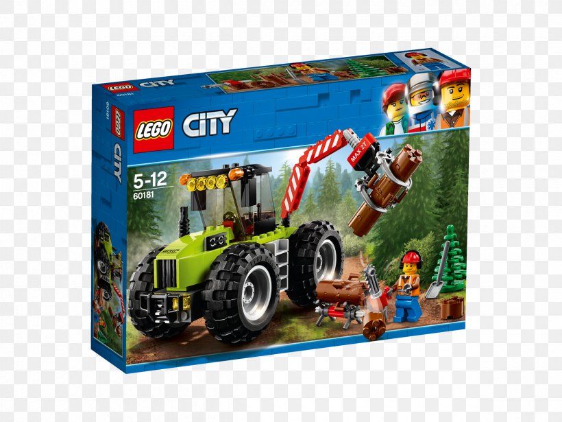 LEGO 60181 City Forest Tractor Toy LEGO 60137 City Tow Truck Trouble LEGO 60167 City Coast Guard Head Quarters, PNG, 2400x1800px, Lego, Lego 60137 City Tow Truck Trouble, Lego 60165 City 4 X 4 Response Unit, Lego City, Lego Minifigure Download Free