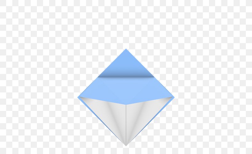Origami Paper Diagonal Square, PNG, 500x500px, Origami Paper, Art Paper, Bird, Blue, Diagonal Download Free