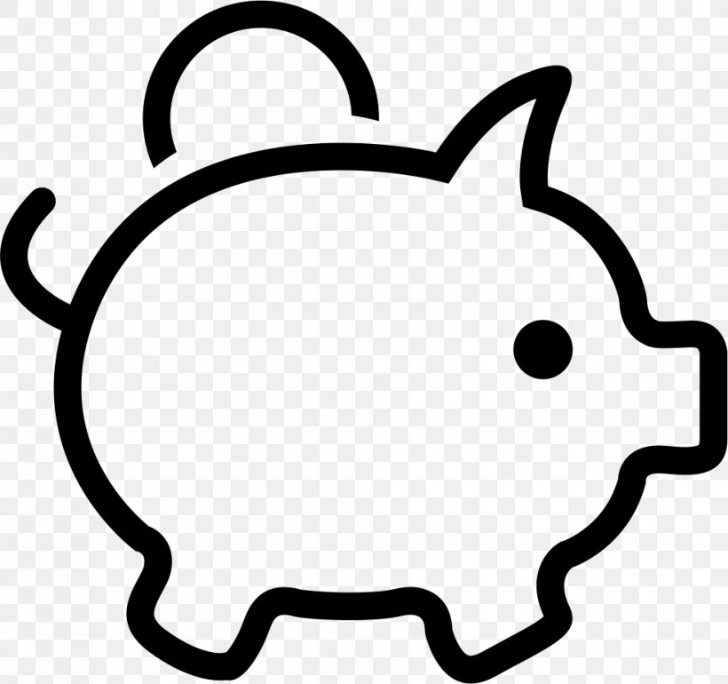 Piggy Bank Money, PNG, 981x922px, Piggy Bank, Bank, Black And White, Coin, Head Download Free