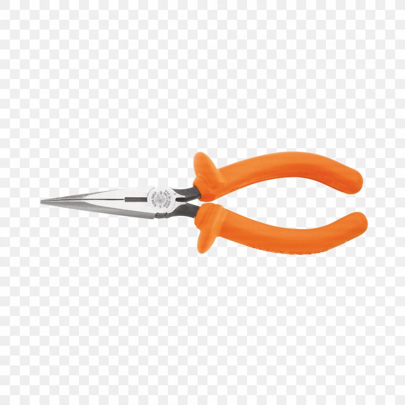 Diagonal Pliers Needle-nose Pliers Klein Tools Hand Tool, PNG, 1000x1000px, Watercolor, Cartoon, Flower, Frame, Heart Download Free