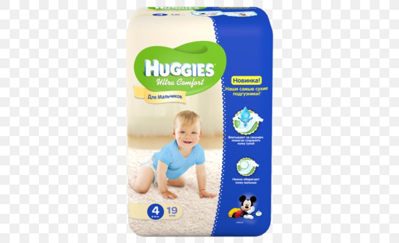 Diaper Huggies Boy Pampers GoodNites, PNG, 500x500px, Watercolor, Cartoon, Flower, Frame, Heart Download Free