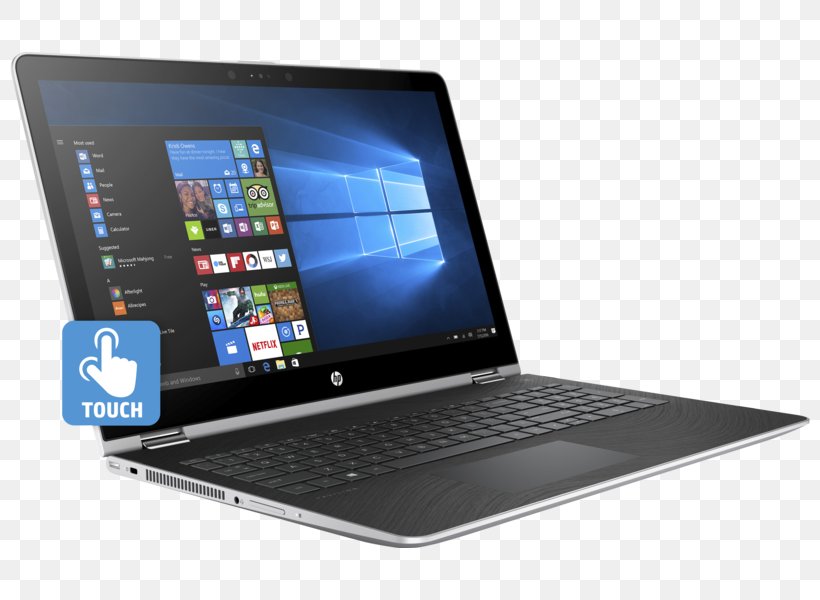 Laptop Hewlett-Packard Intel HP Pavilion X360 14-ba000 Series, PNG, 800x600px, 2in1 Pc, Laptop, Computer, Computer Hardware, Display Device Download Free