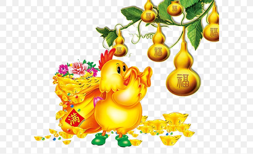 Chicken Chinese Zodiac Chinese New Year Rooster Chinese Calendar, PNG, 600x501px, Chicken, Blessing, Branch, Chinese Calendar, Chinese New Year Download Free