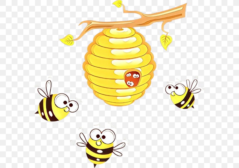 Honey Background, PNG, 600x577px, Cartoon, Arthropod, Bee, Beehive, Beekeeping Download Free