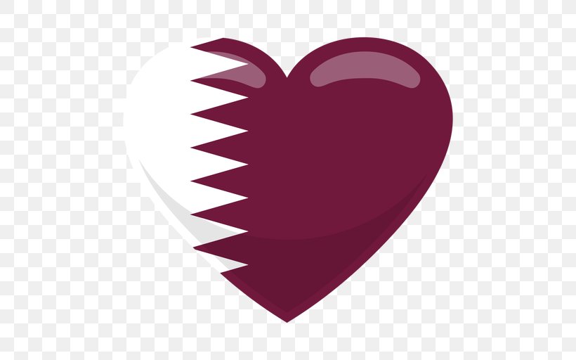 Flag Of Qatar Flag Of Qatar Image, PNG, 512x512px, Watercolor, Cartoon, Flower, Frame, Heart Download Free