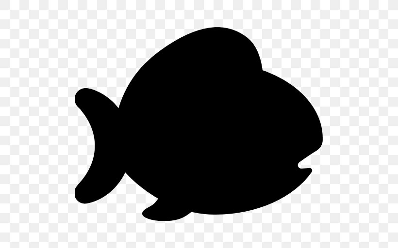 Marine Mammal Clip Art Fauna Silhouette Snout, PNG, 512x512px, Marine Mammal, Black M, Blackandwhite, Fauna, Fish Download Free