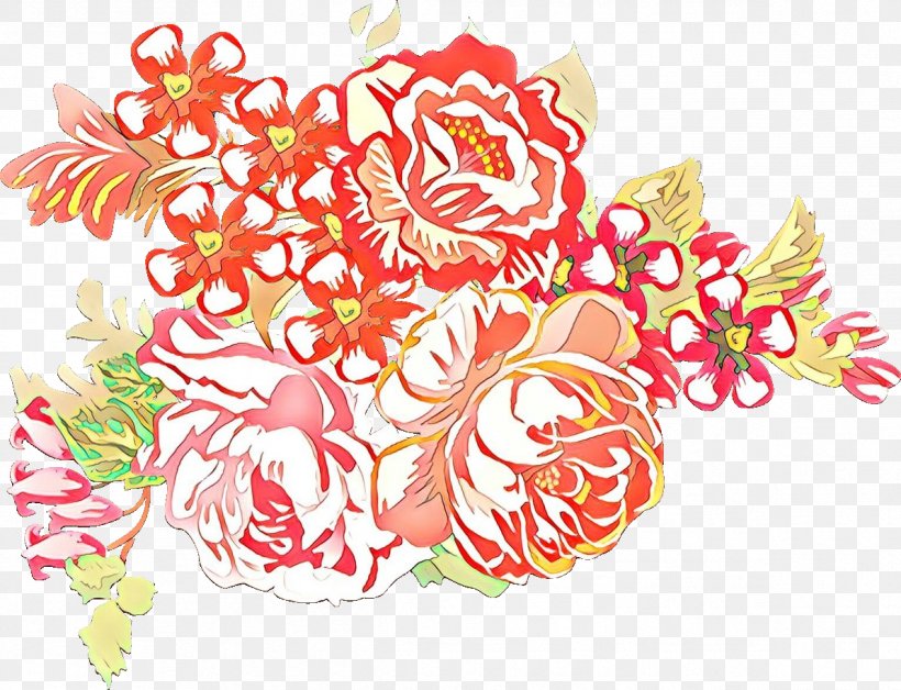 Pink Flower Cartoon, PNG, 1192x913px, Floral Design, Cut Flowers, Flower, Food, Petal Download Free