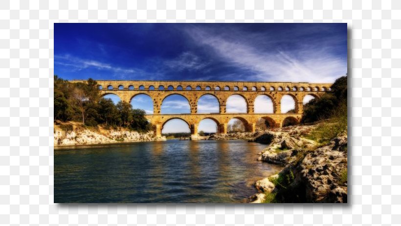 Pont Du Gard Nîmes Bridge Roman Aqueduct Remoulins, PNG, 694x464px, Pont Du Gard, Ancient Roman Architecture, Aqueduct, Arch, Arch Bridge Download Free