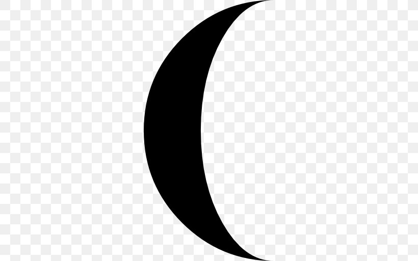 Symbol Lunar Phase New Moon, PNG, 512x512px, Symbol, Black, Black And White, Brand, Crescent Download Free
