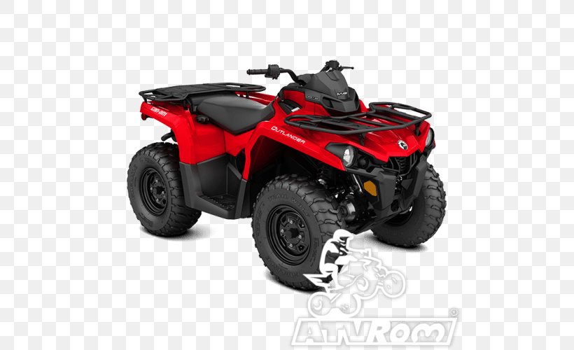 All-terrain Vehicle Central Service Station Ltd Can-Am Motorcycles 2017 Can-Am Outlander 450, PNG, 500x500px, Allterrain Vehicle, All Terrain Vehicle, Automotive Exterior, Automotive Tire, Automotive Wheel System Download Free