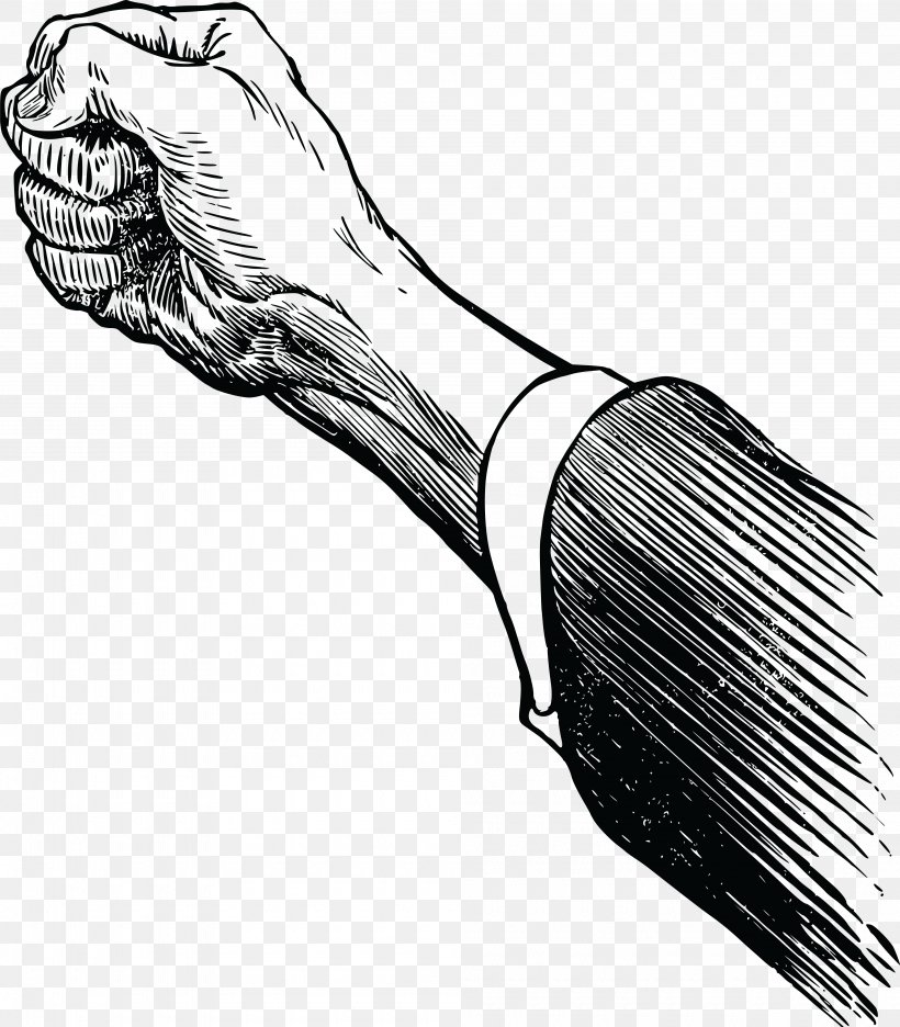 Boxing Punch Raised Fist, PNG, 4000x4567px, Boxing, Arm, Black And White, Boxing Glove, Brush Download Free
