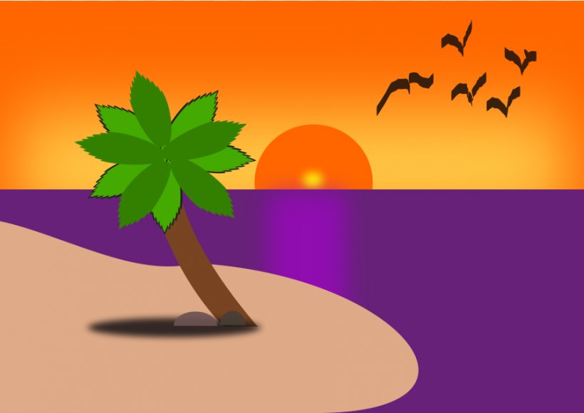 Cherai Beach Sunset Clip Art, PNG, 900x637px, Cherai Beach, Beach, Drawing, Flower, Free Content Download Free