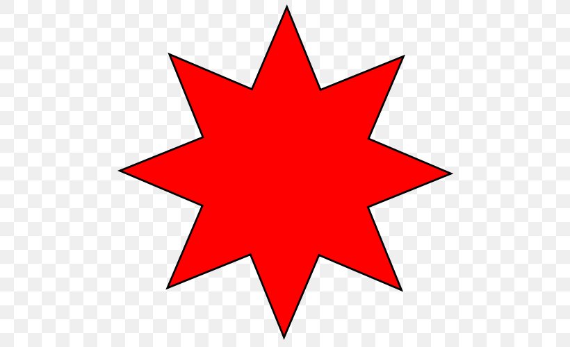 Red Star Wikimedia Commons Clip Art, PNG, 500x500px, Red Star, Area, Leaf, Line Art, Point Download Free