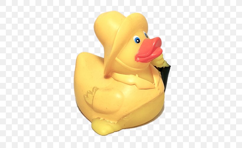 Rubber Duck Rain Toy Natural Rubber, PNG, 500x500px, Duck, Beak, Bird, Coat, Ducks Geese And Swans Download Free