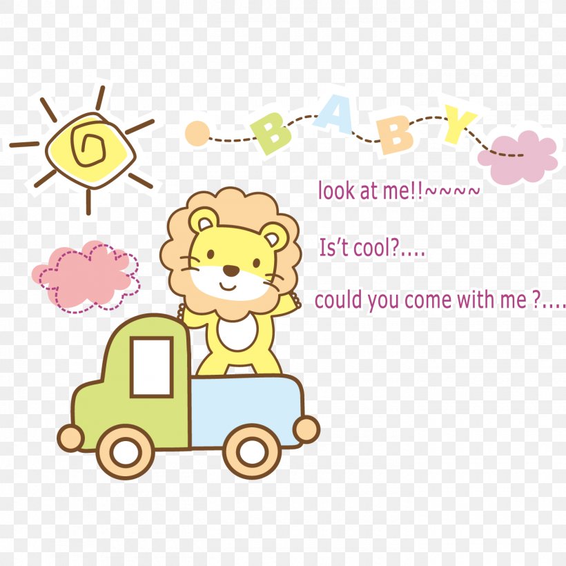 Lion Cartoon Painting Animation, PNG, 1400x1400px, Lion, Animation, Area, Art, Baby Toys Download Free