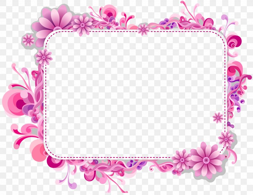 Clip Art Image Desktop Wallpaper Vector Graphics, PNG, 1980x1530px, Girly Girl, Heart, Magenta, Picture Frame, Pink Download Free