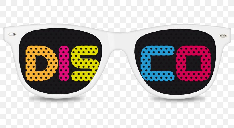Sunglasses D.I.S.C.O. Goggles Eyewear, PNG, 800x450px, Sunglasses, Brand, Cat Eye Glasses, Disco, Disco Ball Download Free