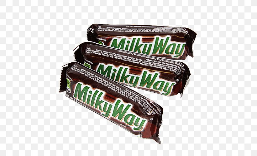 Chocolate Bar Twix Milky Way, PNG, 500x500px, Chocolate Bar, Brand, Candy, Candy Bar, Caramel Download Free