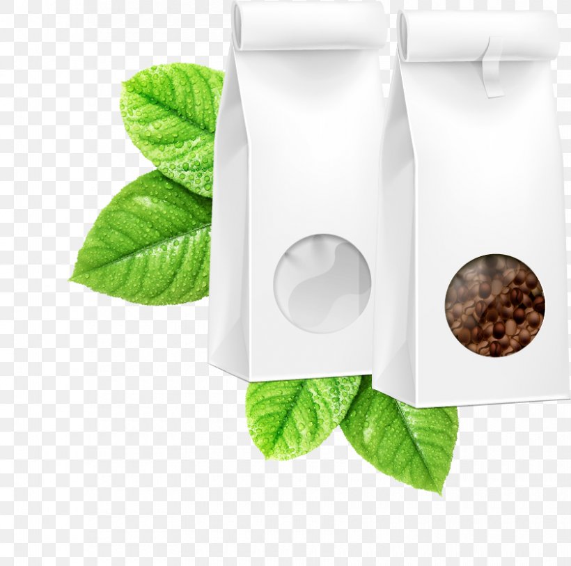 Coffee Paper Bag, PNG, 840x833px, Leaf, Product Design Download Free