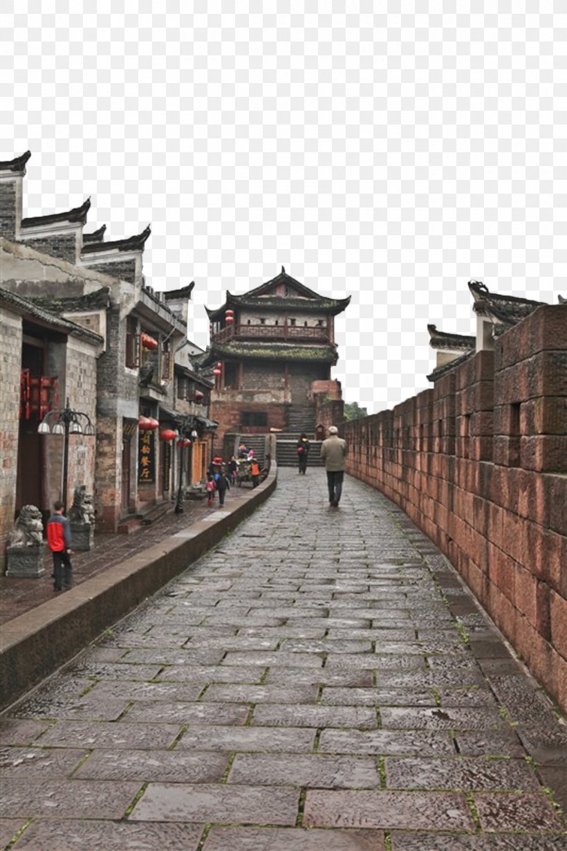 Fenghuang County U51e4u51f0u53e4u9547 Xi An, PNG, 1200x1800px, Fenghuang County, Alley, Avatar, Brick, Building Download Free