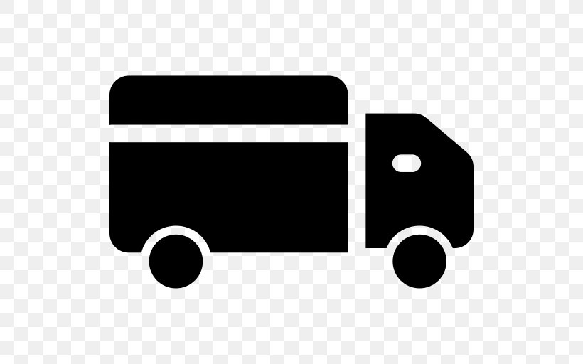Delivery Truck Logistics, PNG, 512x512px, Art, Automotive Design, Blackandwhite, Car, Graphic Arts Download Free
