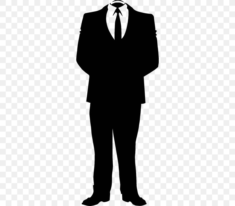 Clip Art Suit Vector Graphics Tuxedo, PNG, 360x720px, Suit, Black, Black And White, Cartoon, Clothing Download Free