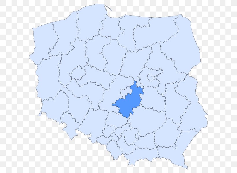 Piotrków Trybunalski Skierniewice Bełchatów County Powiat Electoral District 10 Of The Polish Sejm, PNG, 649x600px, Powiat, Area, City, Map, Poland Download Free