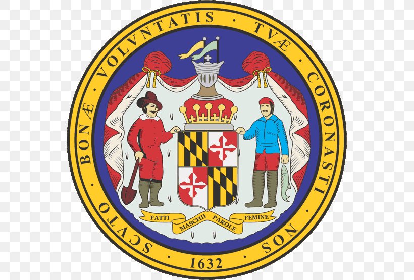 Prince George's County, Maryland Seal Of Maryland U.S. State Seal Of Washington, PNG, 555x555px, Seal Of Maryland, Area, Badge, Coat Of Arms, Flag Of Maryland Download Free