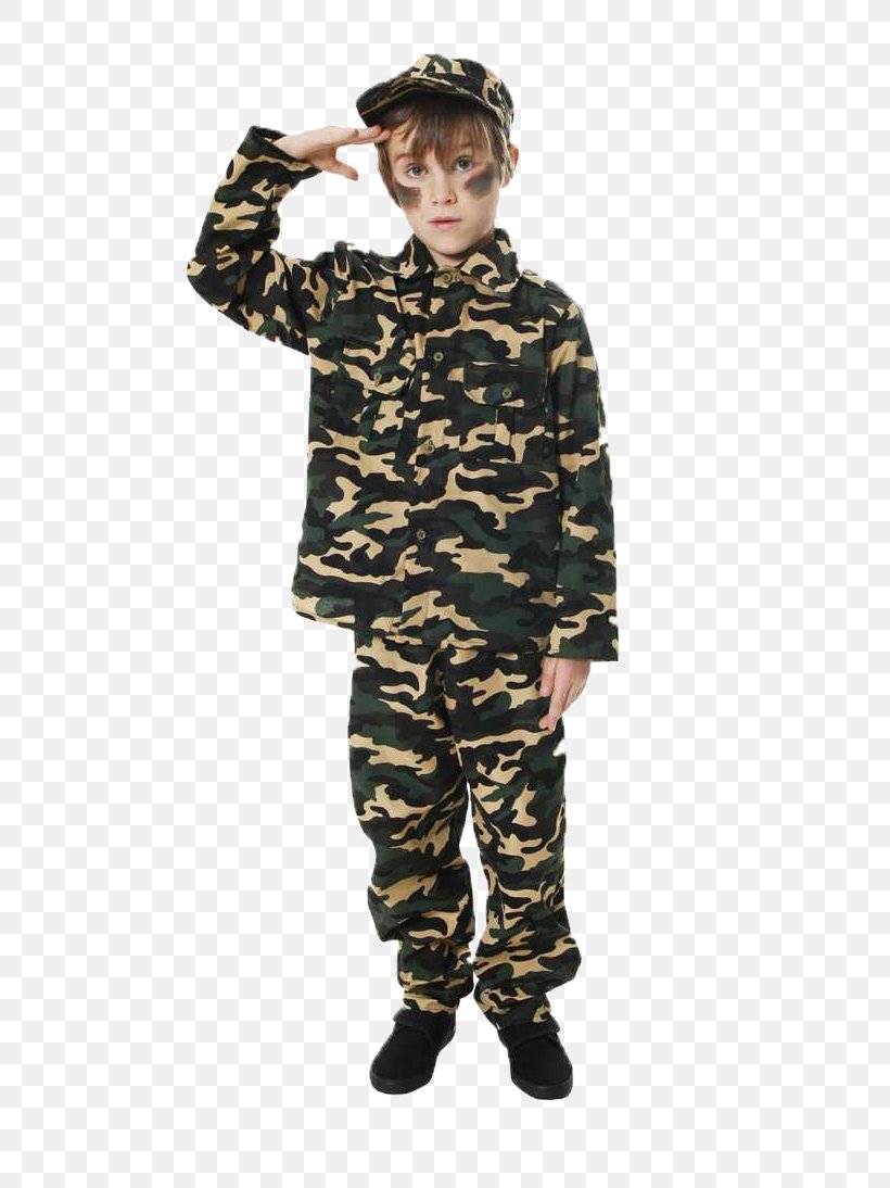 Soldier Costume Party Military Camouflage Child Military Uniform, PNG, 588x1094px, Soldier, Army, Boy, Camouflage, Child Download Free