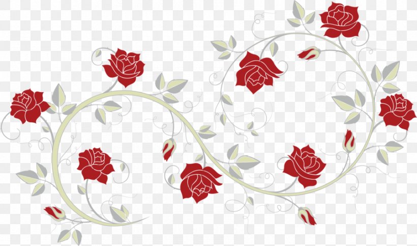 Garden Roses Digital Image Vignette Clip Art, PNG, 900x531px, Garden Roses, Branch, Cut Flowers, Digital Image, Dinnerware Set Download Free