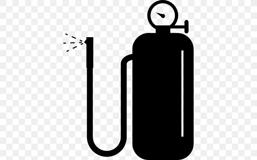 Gas Cylinder Pressure Perfect Gas Oxygen Tank, PNG, 512x512px, Gas, Aerosol Spray, Architectural Engineering, Area, Black And White Download Free