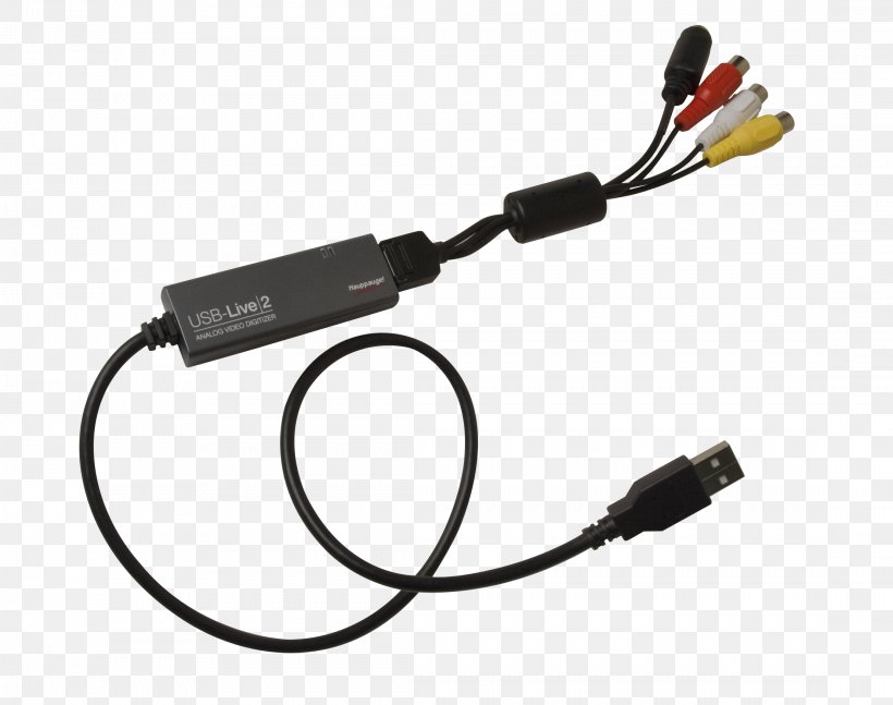 Hauppauge Digital Video Capture USB Analog Signal S-Video, PNG, 2214x1748px, Hauppauge Digital, Analog Signal, Cable, Composite Video, Computer Hardware Download Free