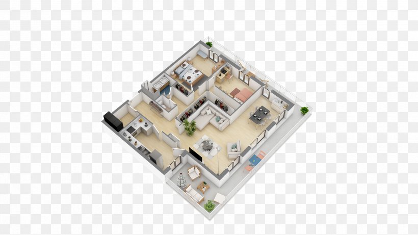 House Apartment Square Foot Floor Plan Room Png