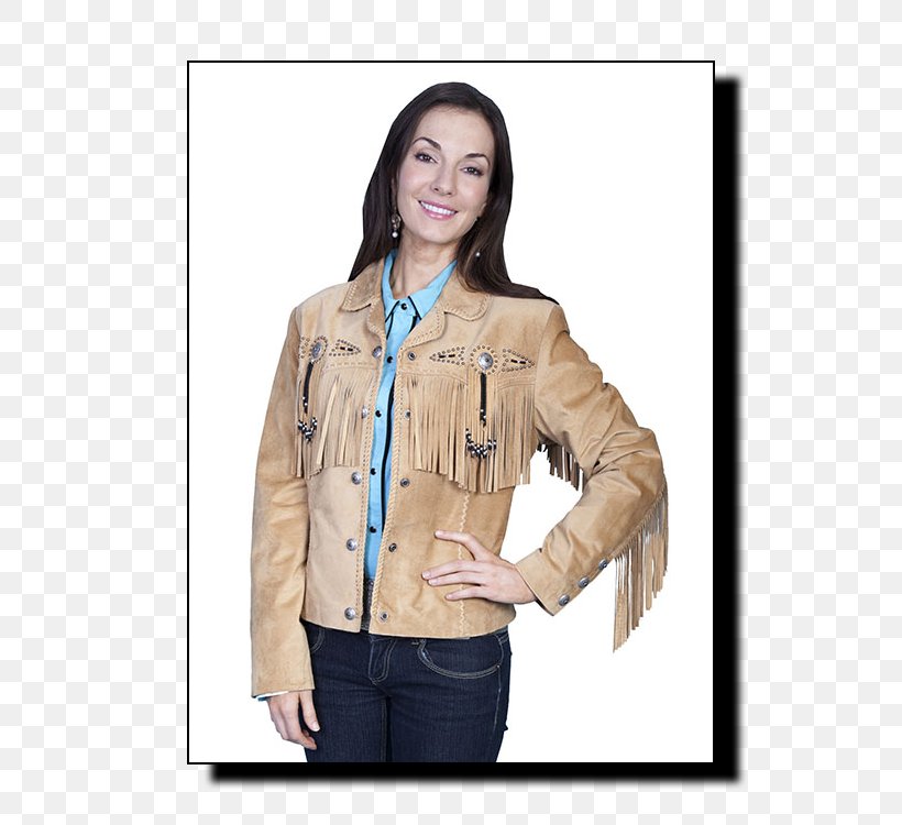 Leather Jacket Suede Fringe, PNG, 600x750px, Leather Jacket, Bead, Beige, Chamois Leather, Clothing Download Free