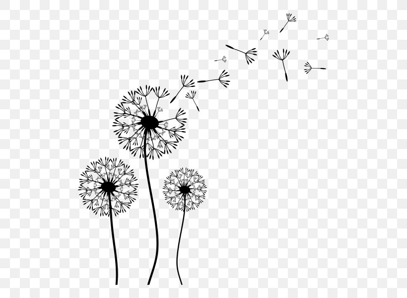 Dandelion Coffee Drawing Clip Art, PNG, 600x600px, Dandelion Coffee, Art, Black And White, Branch, Can Stock Photo Download Free