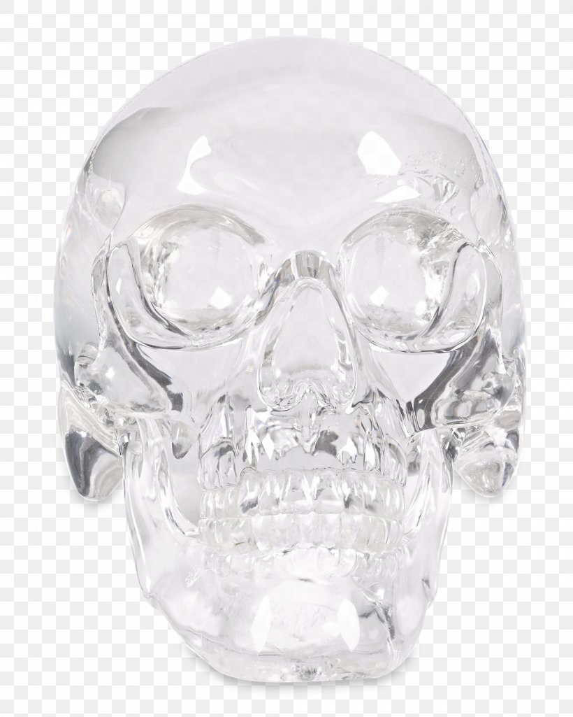 Crystal Skull Glass Quartz, PNG, 2000x2500px, Crystal, Art, Art Glass, Body Jewellery, Body Jewelry Download Free