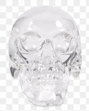 Skull Rock - Crystal Skull Glass Quartz PNG