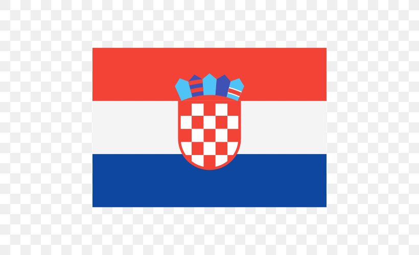 Flag Of Croatia National Flag Flag Of Europe, PNG, 500x500px, Flag Of Croatia, Area, Brand, Croatia, Croatian Download Free